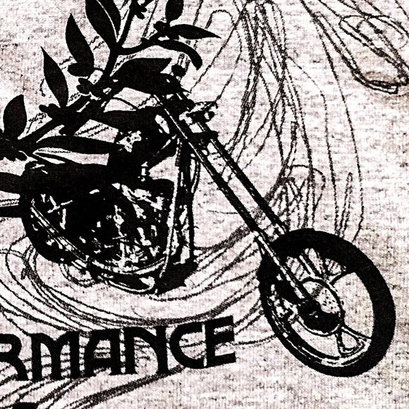 SNAP-ON Men's 2XL Heather Gray SS Tee (HANES) ~ MOTORCYCLE Graphics ~ NE… - Picture 14 of 14